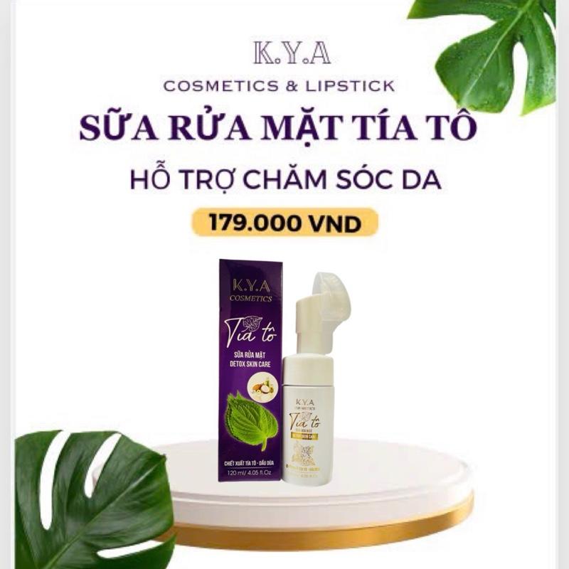   KÈM QUÀ  Giá Dùng Thử Trải Nghiệm SỮA RỬA MẶT DETOX SKIN CARE HỖ TRỢ CẢI THIỆN DA - CHIẾT XUẤT TÍA TÔ 120ML 