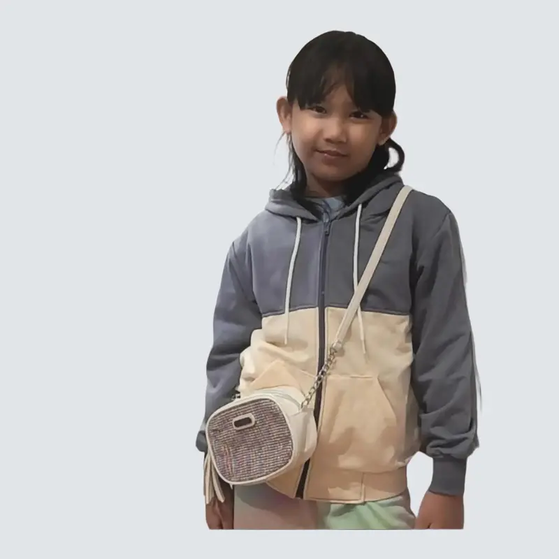 PUFFYID jaket anak perempuan TWO COMBY fashion hoodie kids keren 2