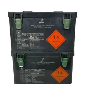 Kotak Peluru/amunisi plastik box fiber toolkit Serbaguna