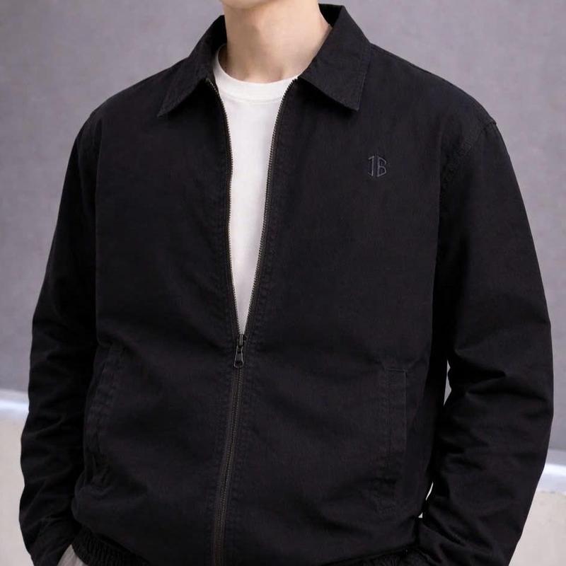 Áo khoác nam J16 Minimal Jacket thêu logo ngực, có bo chun, trẻ trung thanh lịch lịch lãm - j16
