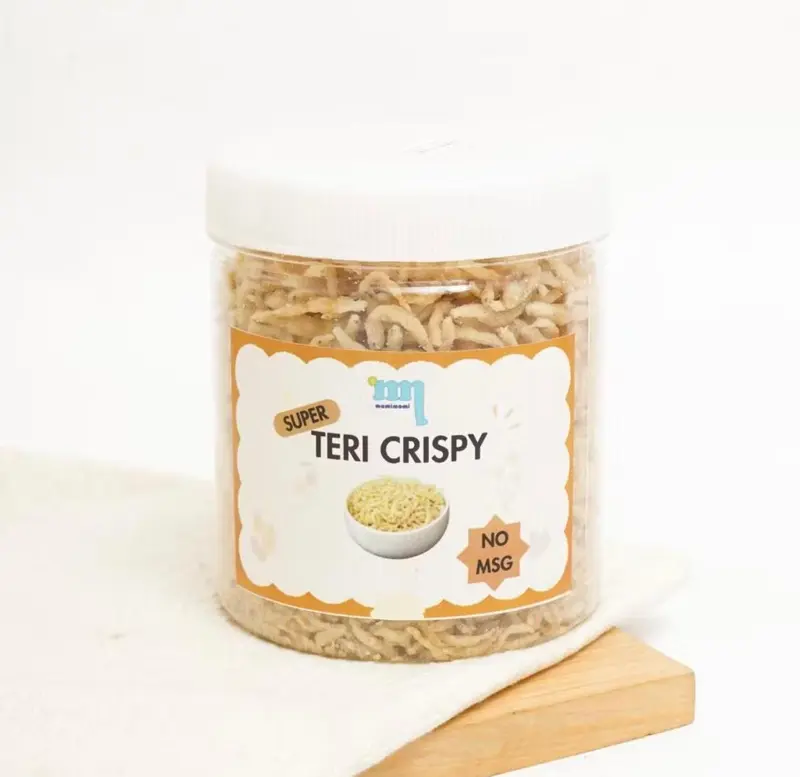 Teri Krispy Non MSG Kemasan Toples Besar - Teri Crispy Mpasi 1