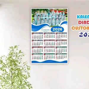 KALENDER DINDING 2026 CUSTOM FOTO