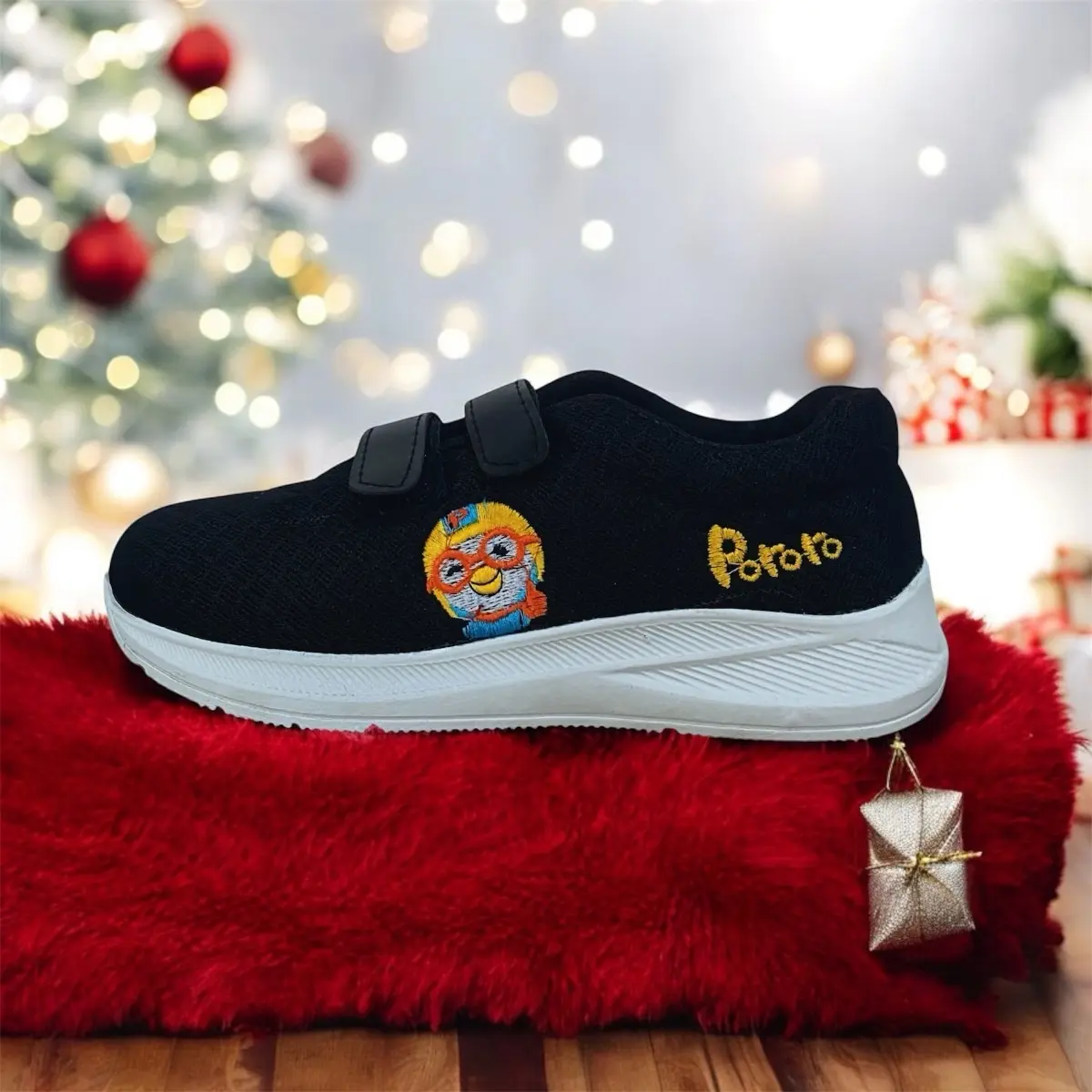 Sepatu Fashion Anak Pororo Umur 5-15 tahun | Sepatu Anak Perempuan Laki-laki uk 27-38 | Sepatu Sneaker Anak