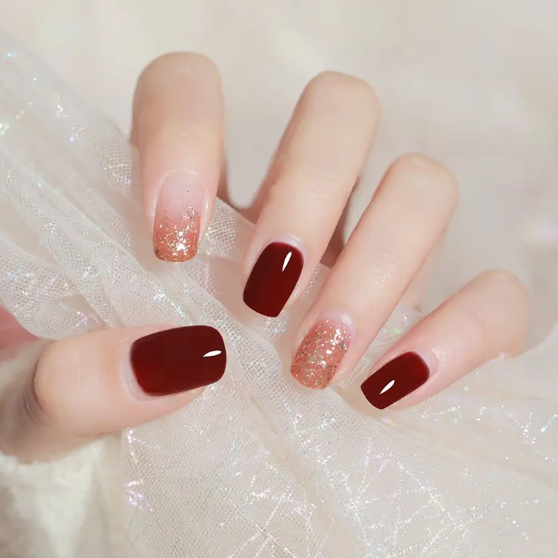 WWEN KUDAN Cat Kutek Gel Polish Wanita 10ML Pewarna Kuku SUN UV LED Pengering Kutikula Jari Tangan Kaki Cewek Nail Art Colors Halal Sholat Muslimah Base Top Matte Coat Impor Terbaru 7