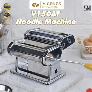 Vicenza Pasta Machine Mesin pembuat Mie Pasta V150AT - Silver