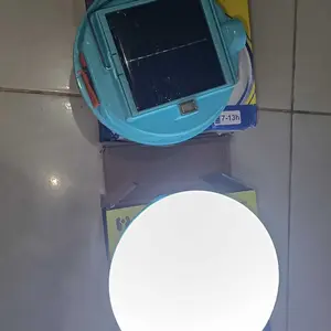 Lampu LED Emergency UFO + Senter Solar Panel 300w 400w 500w Lampu Darurat Terang Led Lampu Emergency Gantung Lampu Taman Outdoor Lampu Tenaga Surya Mati Listrik Lampu Terang Camping Lamp