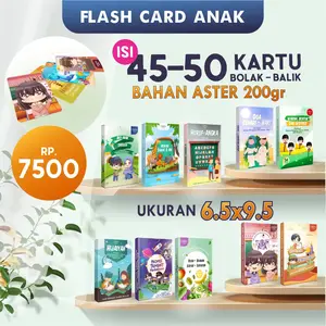 FLASH CARD EDUKASI ANAK | KARTU EDUKASI ANAK