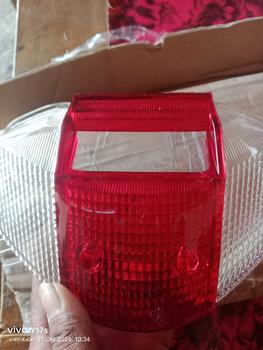 Product Review of Mika Sein + Stop Lamp New Shogun 110 R 2000 2001 2002 2003 | mika sen rr + stop WIN | kaca lampu rem belakang putih merah bening motor suzuki sogun soghun original from ♂**️ 0