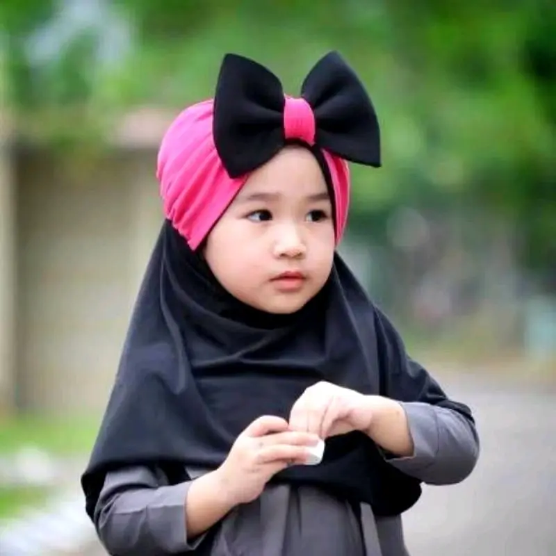 Jilbab Anaka Asyla Pita/ Jilbab Anak Lucu/Jilbab anak grosir/ Instan Kerudung Muslim Bayi 0