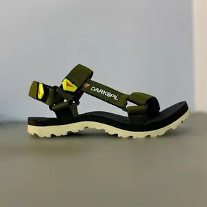 sandal gunung outdoor Darkspil-sandal jepit army cream pria wanita 36-43. Outdoor flexible ringan karet Sendal