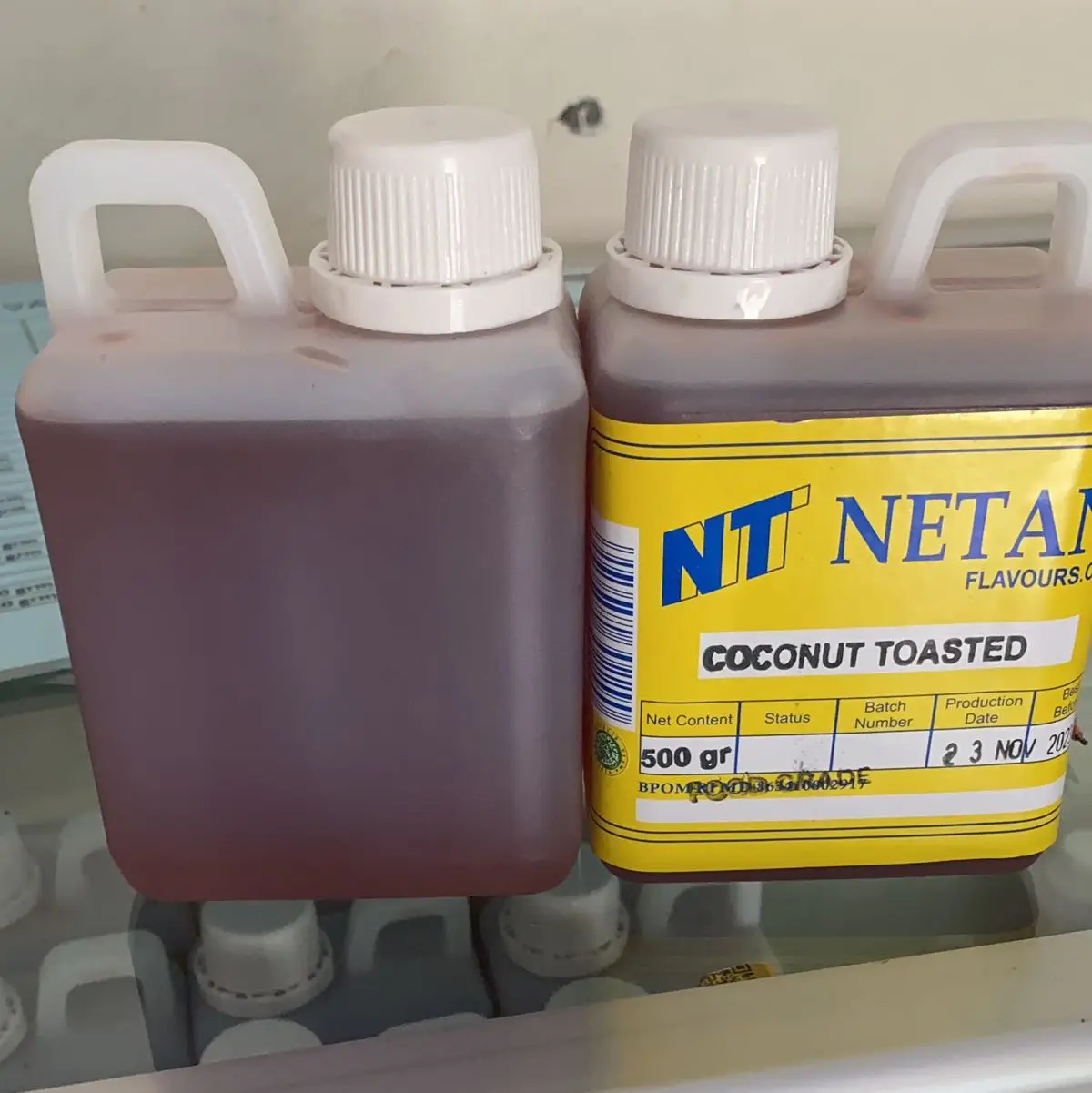 NETAN COCONUT TOASTED 500gr VANILI CAIR
