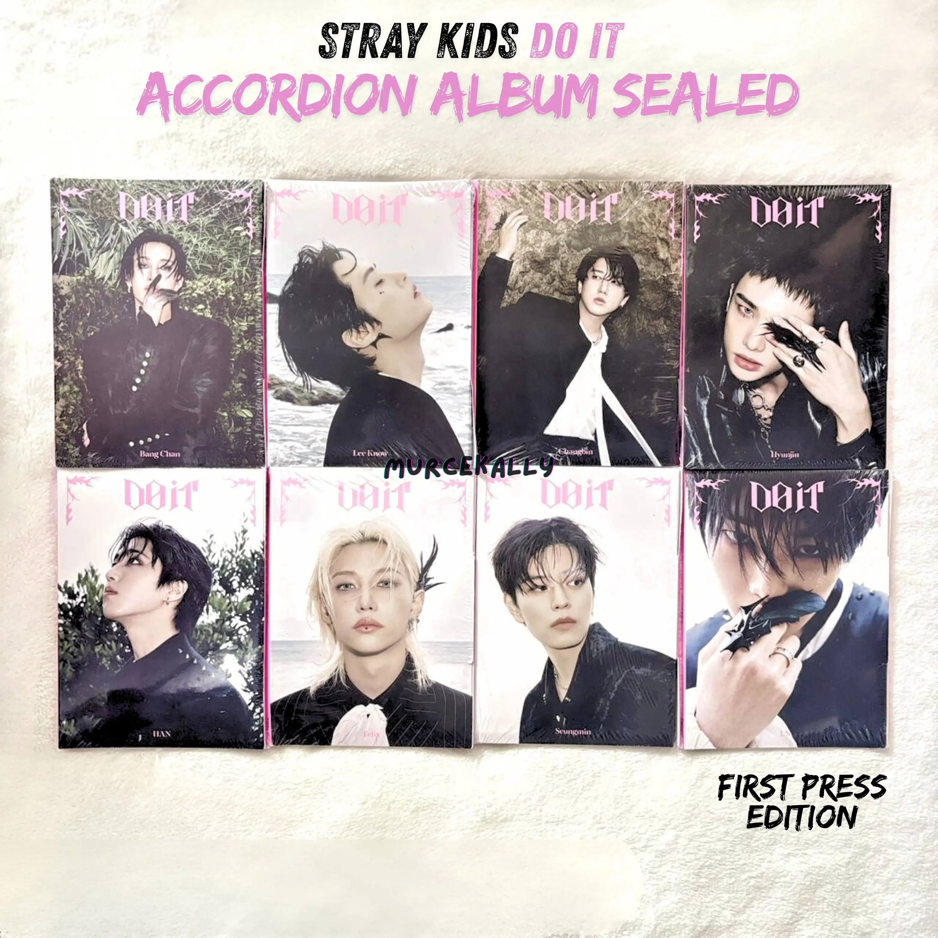 [READY STOCK] Stray Kids DO IT Album Accordion Sealed No Web Benefit - Official (First Press)