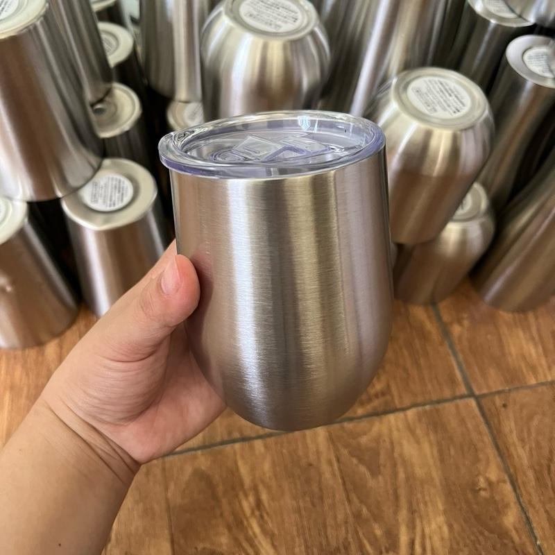  Ly giữ nhiệt có nắp dung tích 350ml tiện lợi dễ sử dụng 