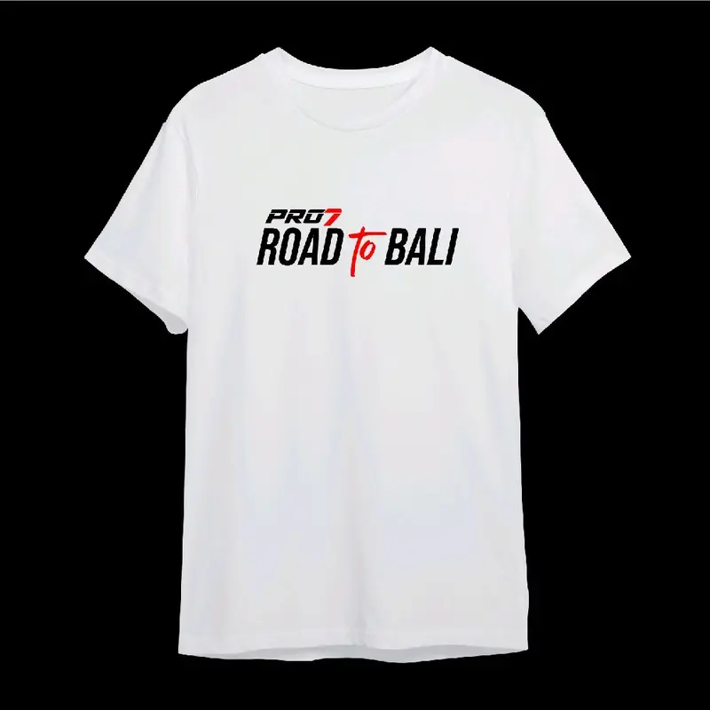 Kaos Pro7 Road To Bali - Pursuit Paradise Bali 2025 Sponsor 5
