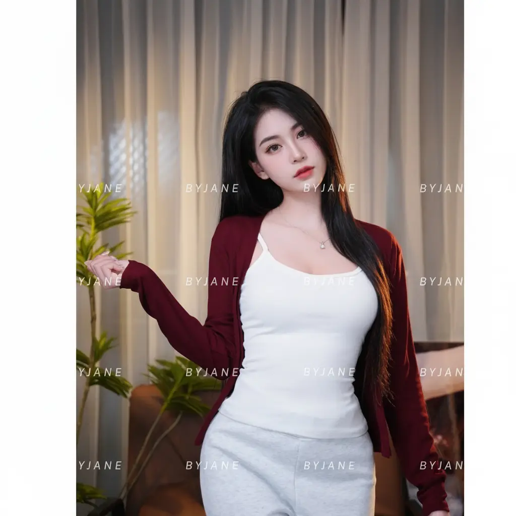 ( XẢ KHO ) Áo khoác Cardigan dáng dài midway thanh lịch BYJANE - 922 | BigBuy360 - bigbuy360.vn