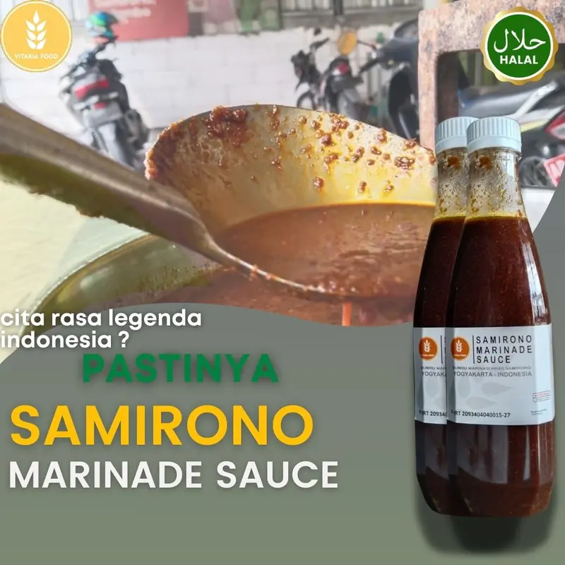 Bakaran Seafood Meresap/Bumbu Bakaran ANGKRINGAN / Bumbu Sate Warisan Vitaria Food - Samirono 100ml 2