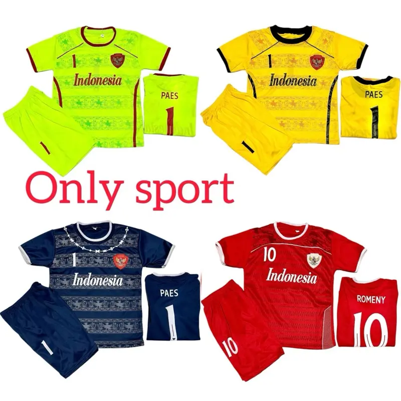 STELAN BAJU BOLA ANAK TIMNAS INDONESIA/JERSEY BAJU BOLA ANAK TIMNAS INDONESIA