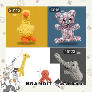 Mainan gigit gigitan anjing kucing kewan pet toys boneka anjing maenan boneka hewan