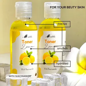 2pcs TONER PELICIN EXTRAK LEMON 60ML VIRAL | BPOM | Niacinamide | Extract Jeruk Lemon + Vitamin B3 + Vit E + Vit C | Toner Wajah Glowing