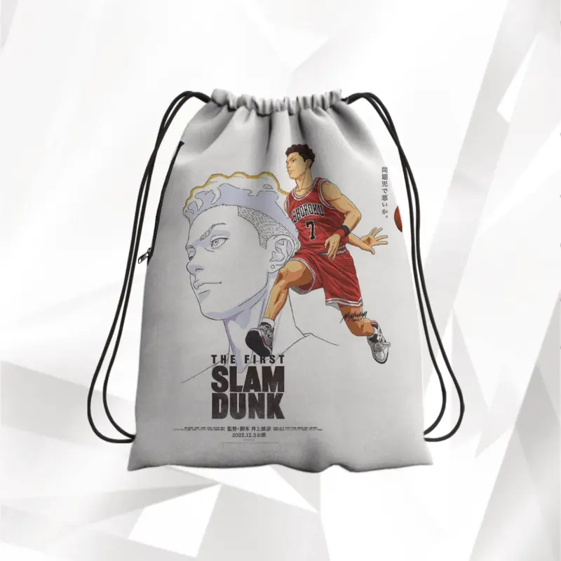 GTO - Tas Serut Futsal Olahraga - Slamdunk Anime Series - Canvas Cardura Full Printing Waterproof 0