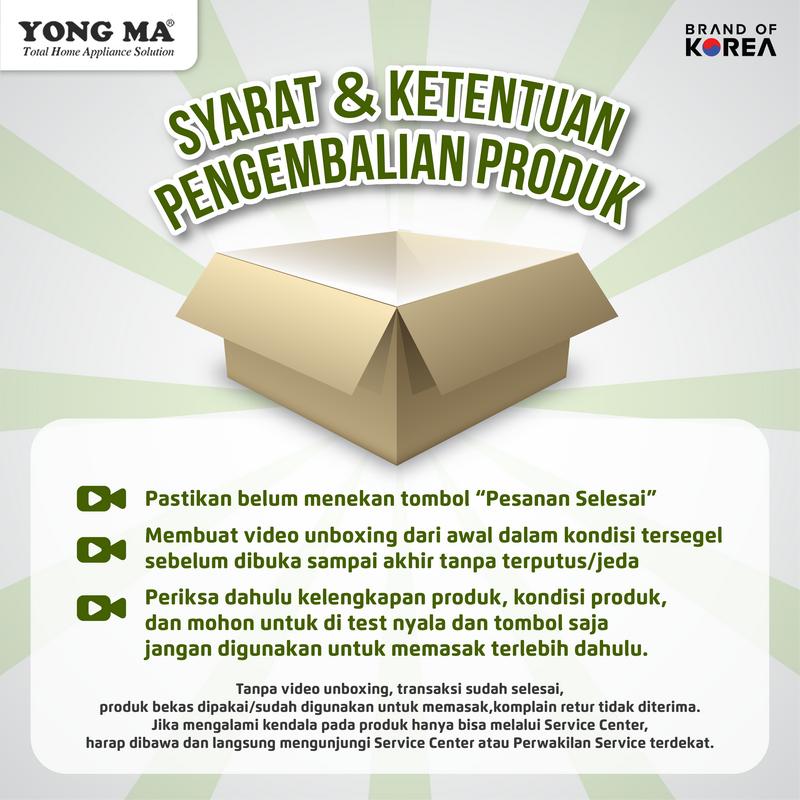 Yong Ma Rice Cooker SMC 8017 NEW 7