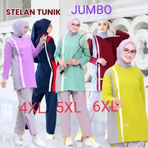 STELAN OLAHRAGA TUNIK SUPER JUMBO Muslim