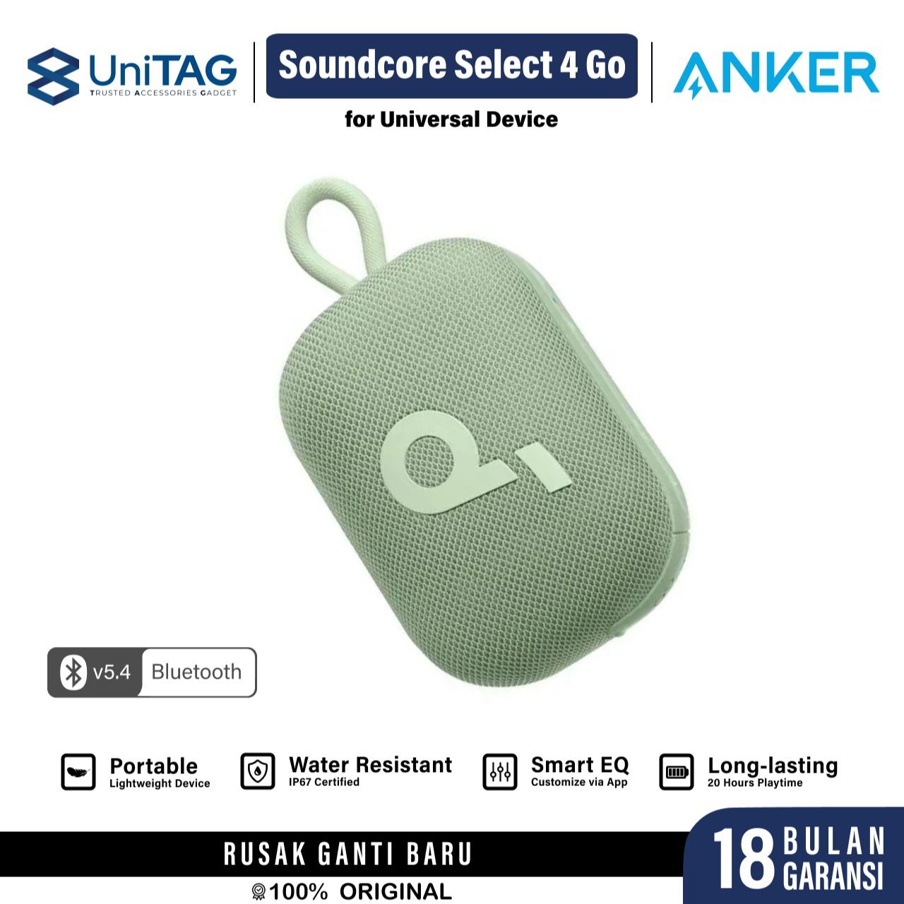 Anker Speaker Soundcore Select 4 Go - Green A31X1161