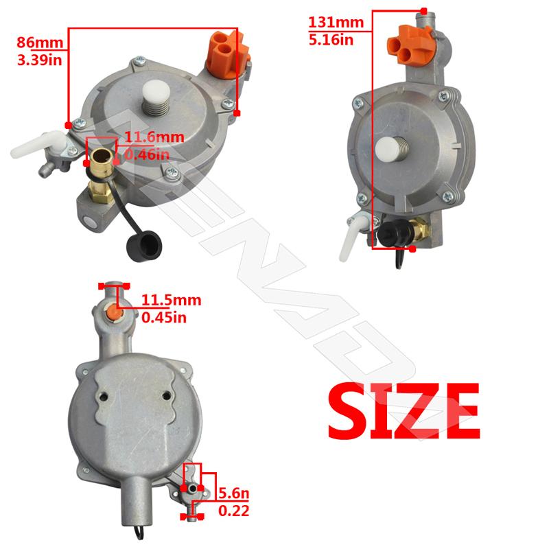 converter LPG pengganti bahan bakar bensin ke bahan bakar gas lpg Gx160 Gx200 Bisa Untuk Rubahan Mesin Motor Pompa 6