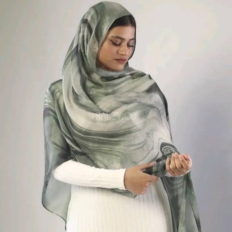 Pashmina Motif Viscose Pattern Printed 7