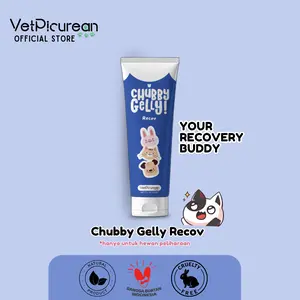 Vetpicurean Chubby Gelly Recov –Vitamin Flu & Imun Anabul | Gel Anjing Kucing Imunitas Tubuh