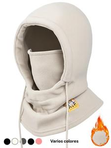 Mascarilla ciclismo unisex para invierno cálido, cubierta térmica para la cabeza, ultimate a prueba de viento con puente nasal oculto, ideal para actividades al aire libre como ciclismo y esquí en clima frío
