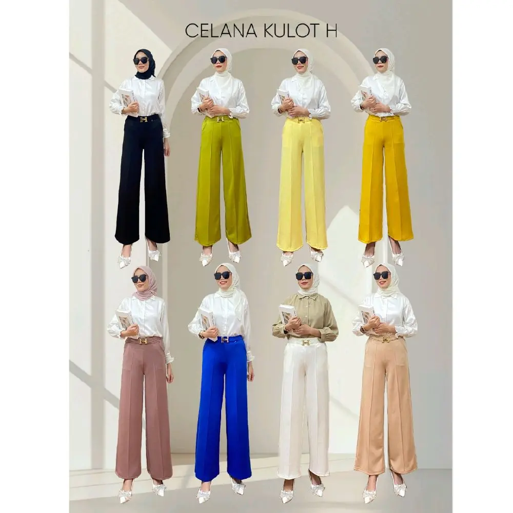 CELANA KULOT H SCUBA - KULOT HIGHWAIST