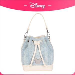 Beg Baldi Mickey Disney, Beg Bahu Warna Kontras, Serba guna Koboi, [COD] Bags Wanita