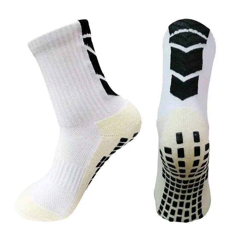 Kaos Kaki Anti Slip Olahraga Futsal Sepak Bola Tipe B Nyaman Plastic Gray 5