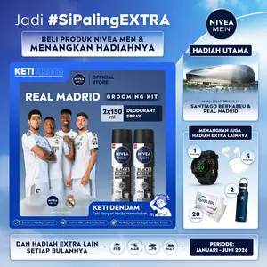 (PAKET HEMAT ISI 2) NIVEA MEN Deodorant Antiperspirant Spray Black & White Invisible Original 150ml - Deodoran semprot pria melawan bakteri keringat bau badan dengan teknologi anti noda kuning putih residu segar seharian - Tidak mengandung ethyl alkohol