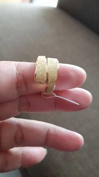 Product Review of KAY RING / CINCIN DUBAI MODEL EMAS TITANIUM PREMIUM from y**y 0