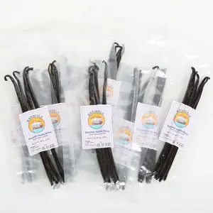Banmala Vanilla Beans 15g Buah Vanili Gourmet Kering Batangan Aroma Manis untuk Es Krim Cake & Minuman