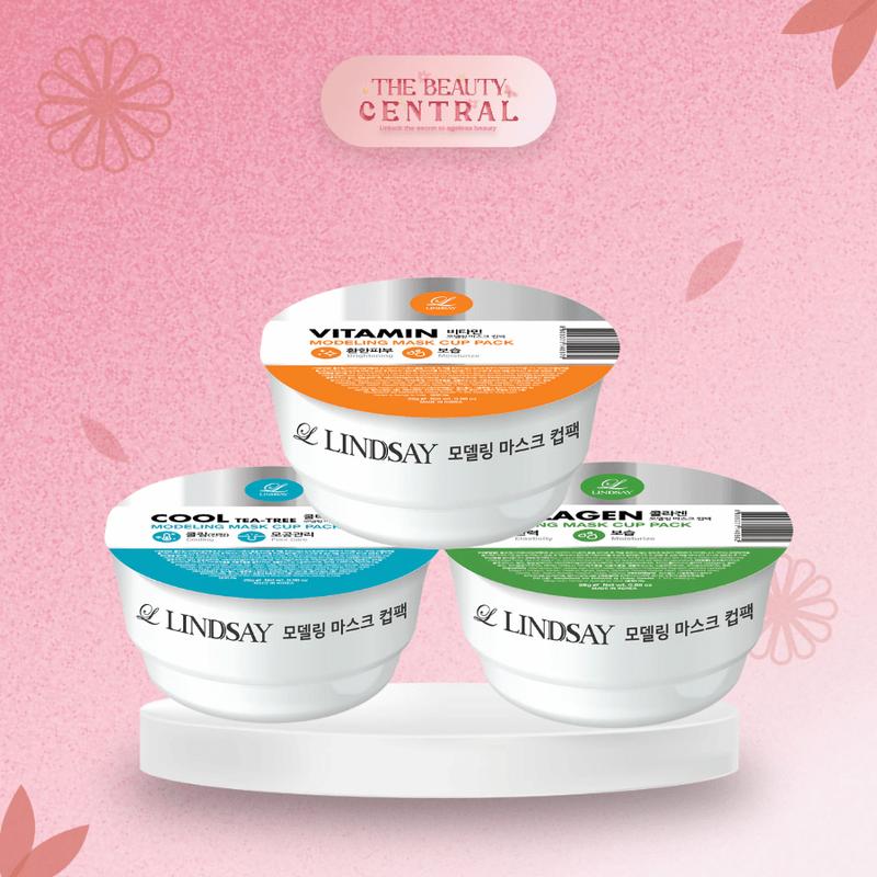 KCS MUA 3 TẶNG 2 Mặt Nạ Dẻo Lindsay Modeling Mask Cup Pack
