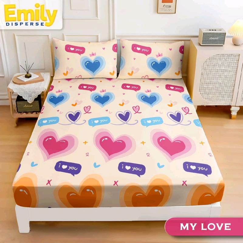 seprei, katun ful karet keliling l,160*200*30,180*200*30ti 8