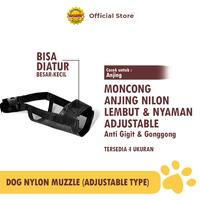 Gambar Moncong Anjing Nylon Adjustable | Anti Gigit & Gonggong | Dog Nylon Adjustable Muzzle - S dari Octagon Pet Indonesia Kota Surabaya 1 Tokopedia