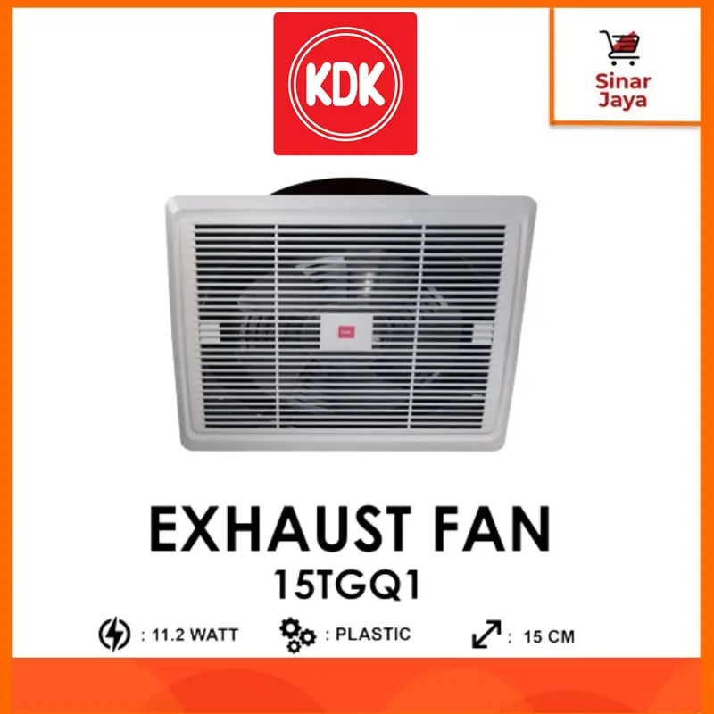 KDK 15-TGQ1 Exhaust / Heksos Plafon 6 Inci 0