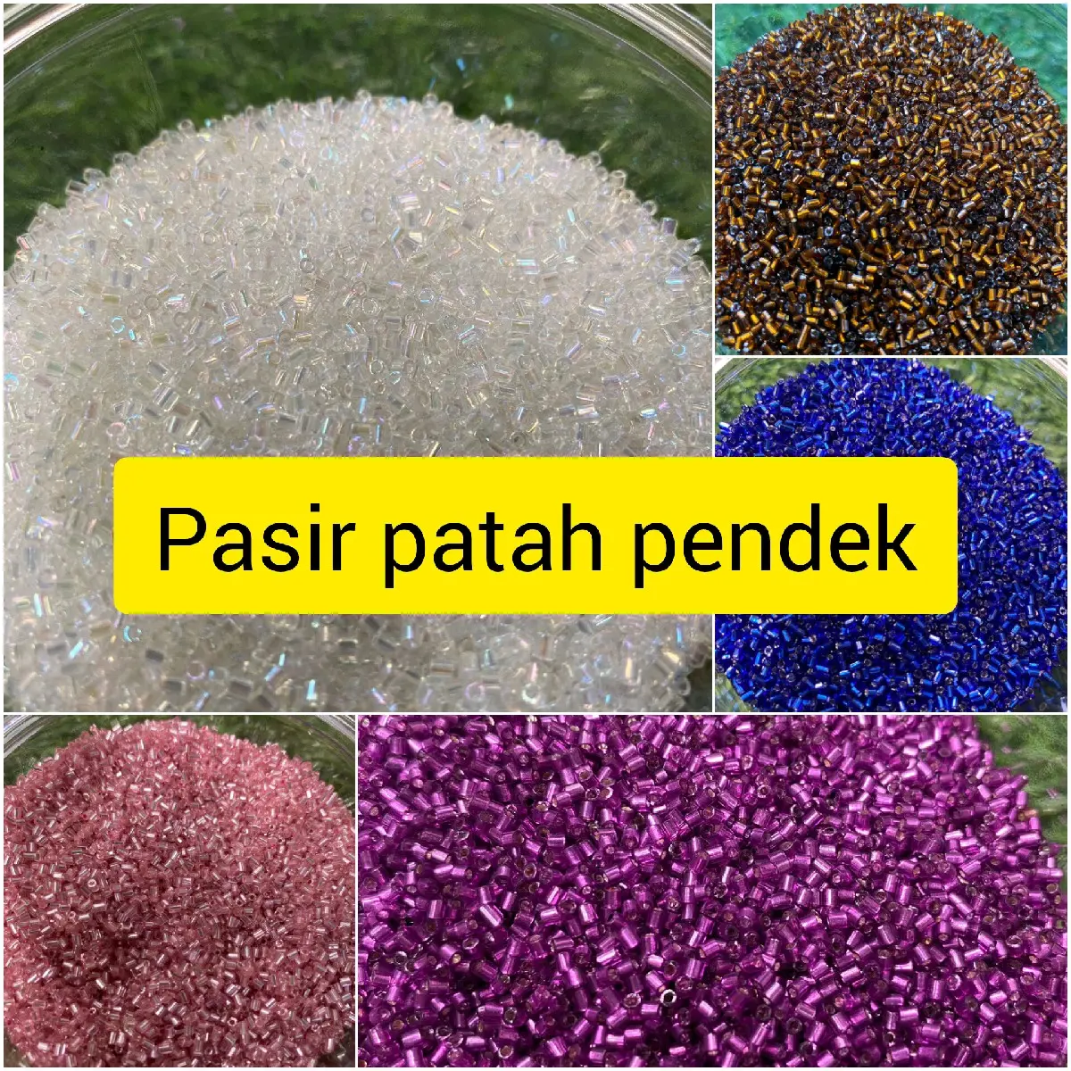 Payet pasir bambu patah 10gr/semi jepang mengkilau