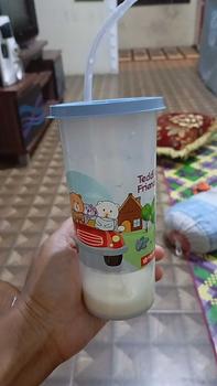 Product Review of Lion star botol minum sedotan 370ml/botol minum sedot/cup with strow from w**n s**n 0
