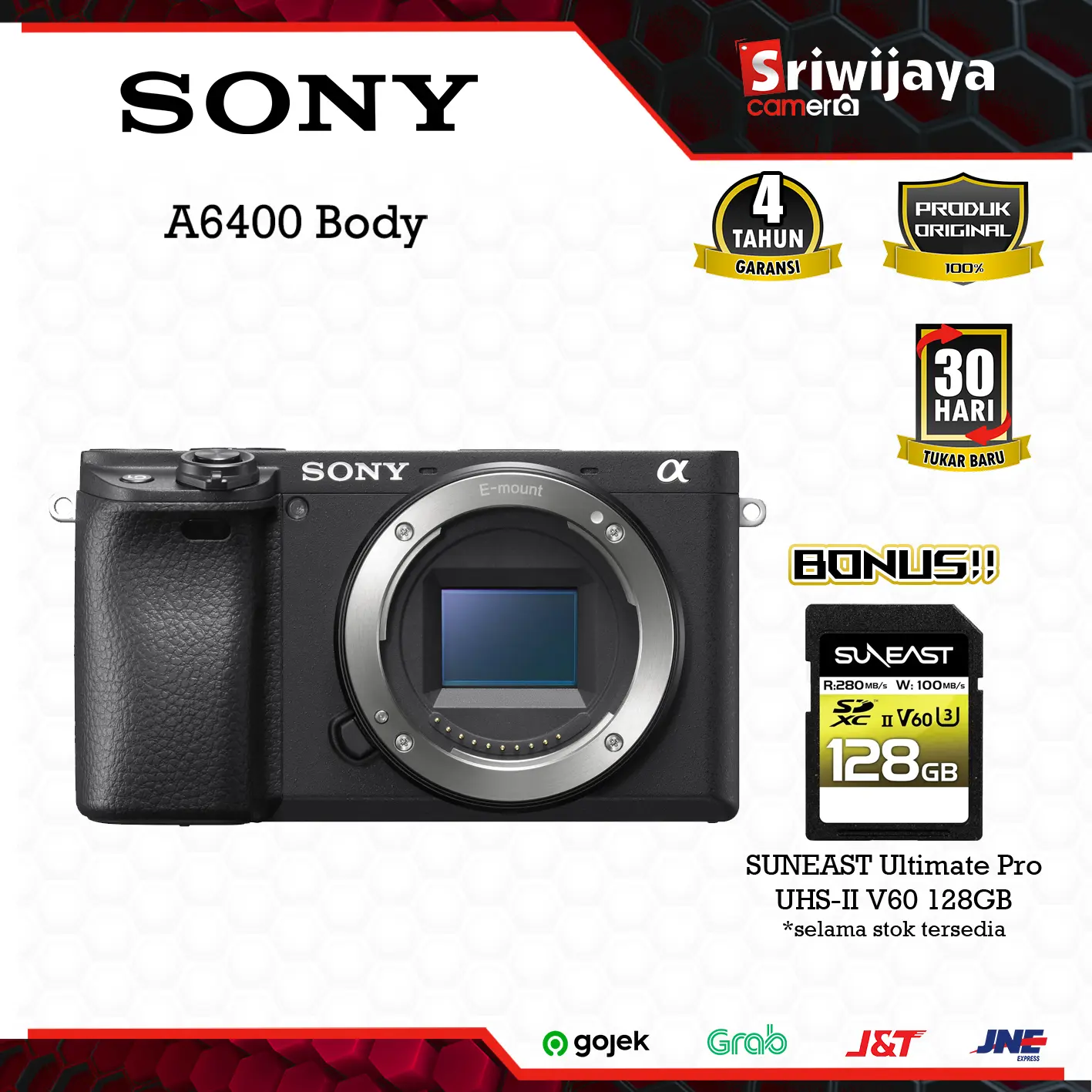 + SD SUNEAST UHS-II V60 128GB