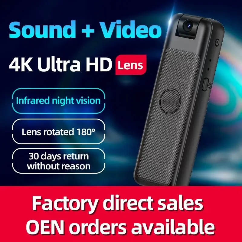 Wifi HD motion detection night vision camera DV Magnetic Video Voice Recorder small security pocket body worn portable camera