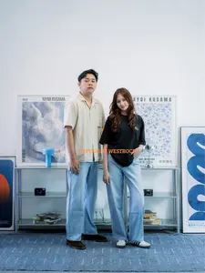 Oversize Baggy Loose Jeans Pria Dan Wanita Baggy Jeans Blitz 001