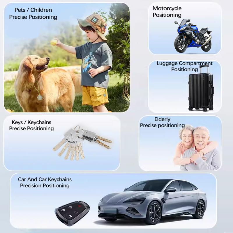 GPS Tracker Mini Tracking Device For Apple Find My Key Smart Tag Child Finder Pet Car GPS Lost Tracker Smart Tracker IOS System 8