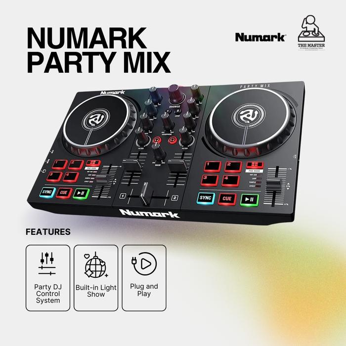 Gambar [Ready Stock] Numark Party Mix MK2 | 2 | MKII | II DJ Controller dari The Master DJ Store Kota Surabaya Tokopedia