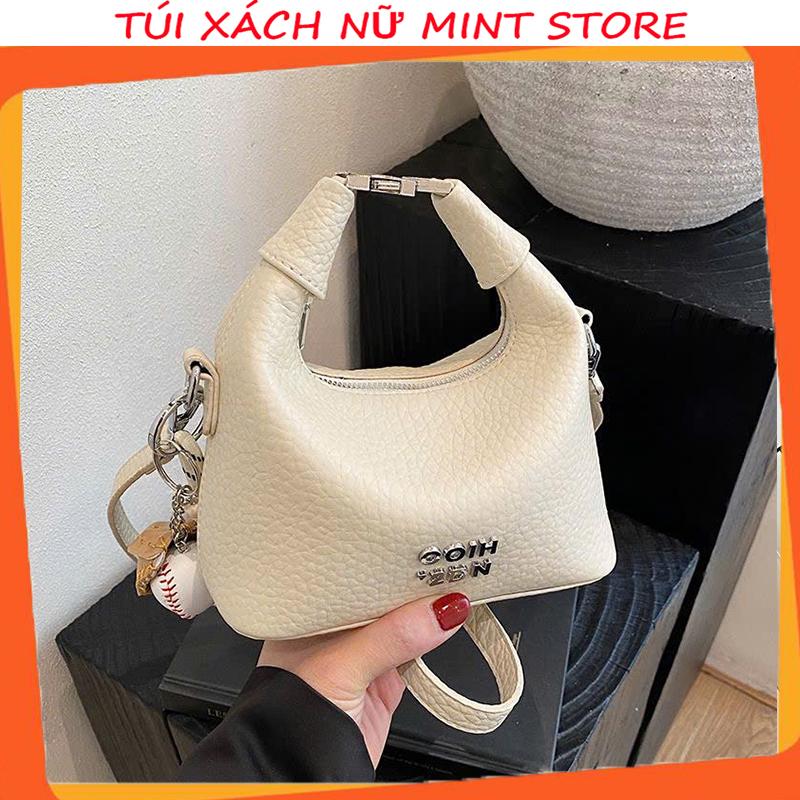 Túi Xách Chio 2đ, Túi Đeo Chéo Nữ Đẹp Khóa Sập Da Mềm Cao Cấp Kèm Charm Xinh Bag 889