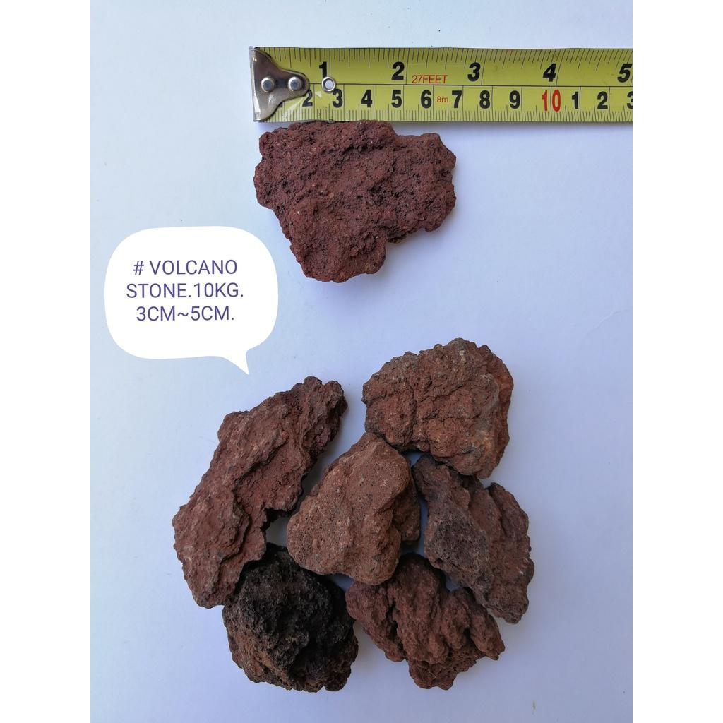 Volcanic Rock 10kg [L] Lava Stone Volcano Aquarium Fish Ikan Akuarium Batu Gunung Berapi